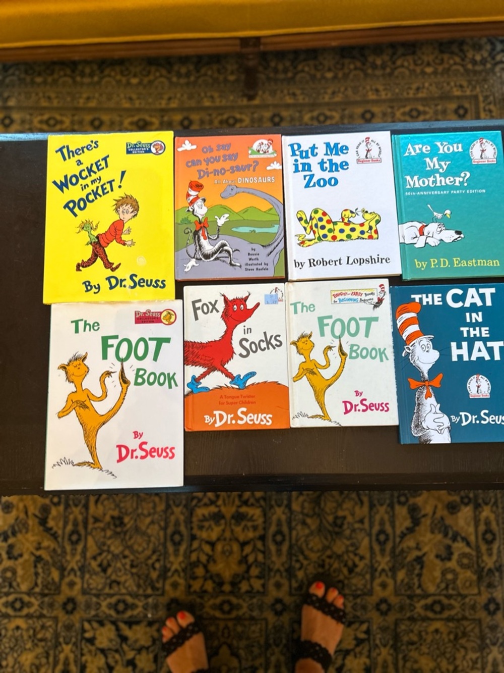 Dr. Seuss 8 hardcover books